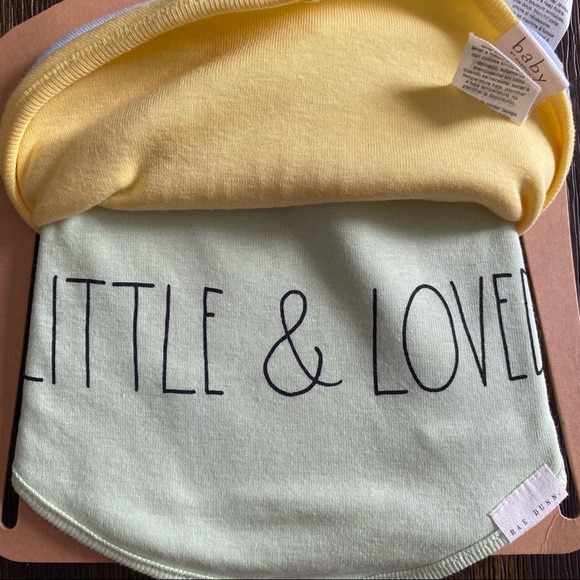 Rae Dunn Baby Cotton Bib Bandana - Picture 3 of 3